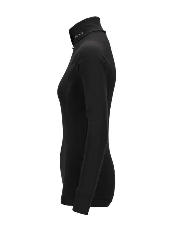 BRYNJE Arctic Zip Polo Dame Sort
