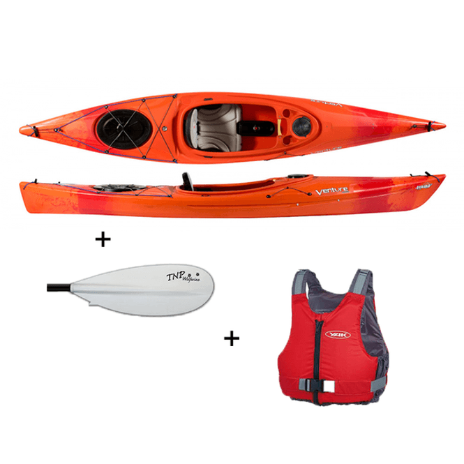 Hovedbilde Venture Islay Cruiser Kajakkpakke med åre og vest