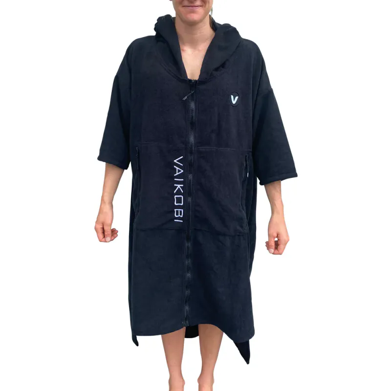 Vaikobi Full Zip Hooded Towel - skiftehåndkle