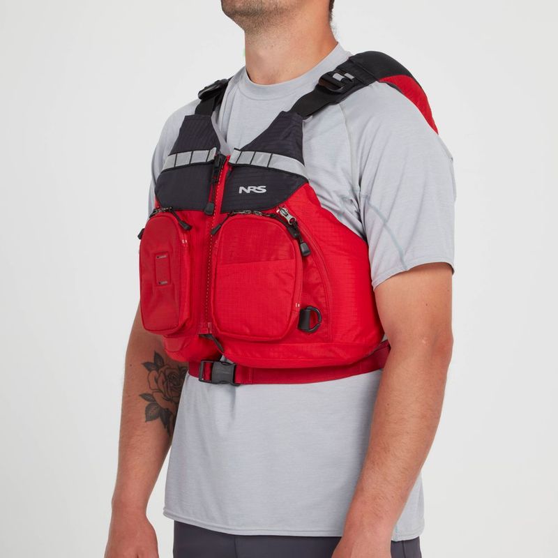 NRS cVest Mesh Back Rød