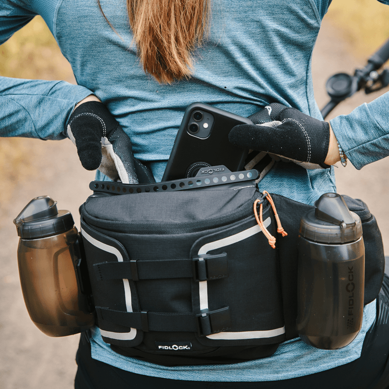 FIDLOCK Hip Belt Double - hoftesekk med drikkeflaske